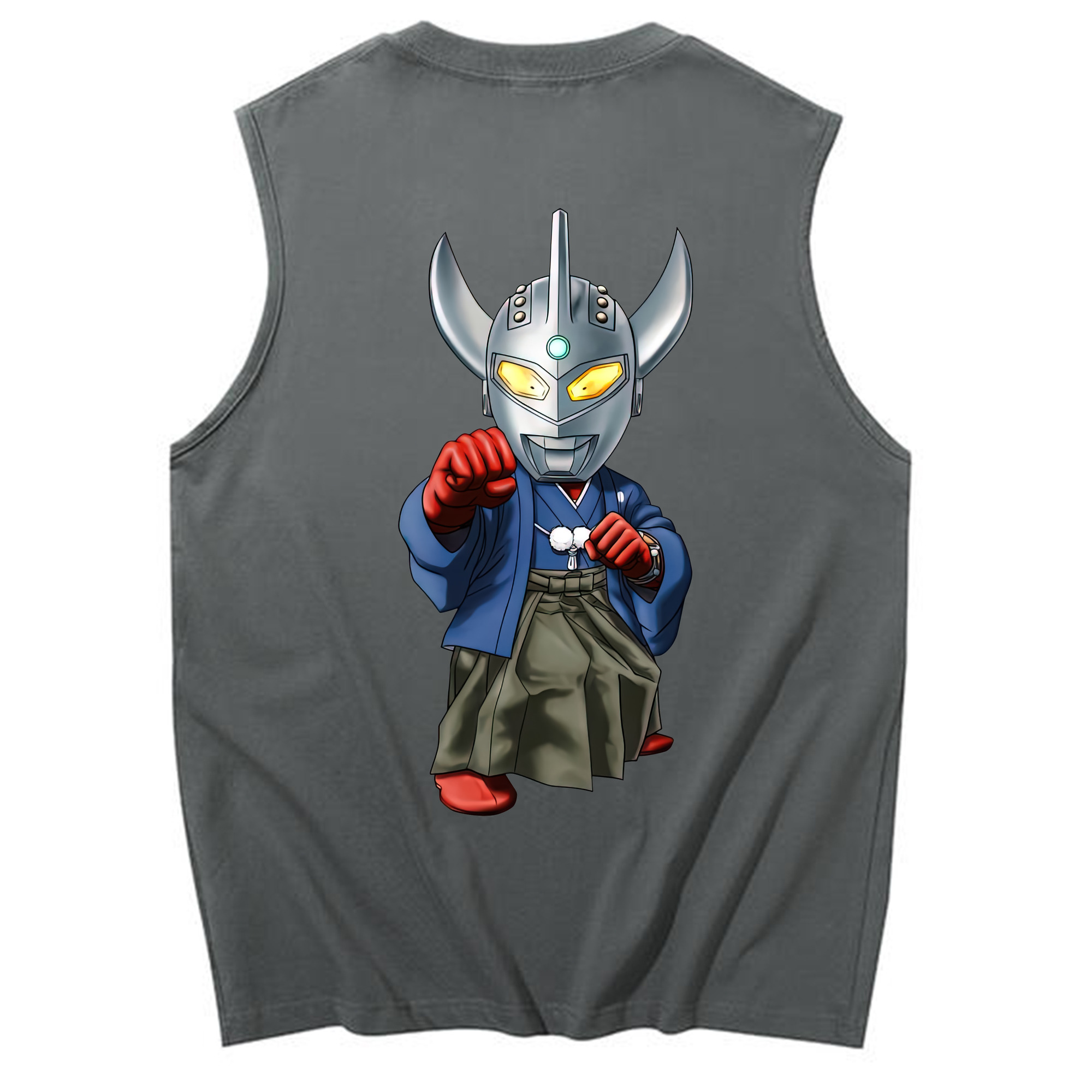 （画像用） ウルトラマン Ultraman コットン100％タンクトップ（背面プリント）